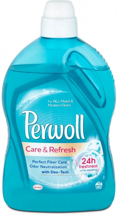 Perwoll 2,7l/45dávek Care Refresh Perwoll 2,7l/45dávek Care Refresh - Drogerie Prací prostředky Prací gely do 50 dávek